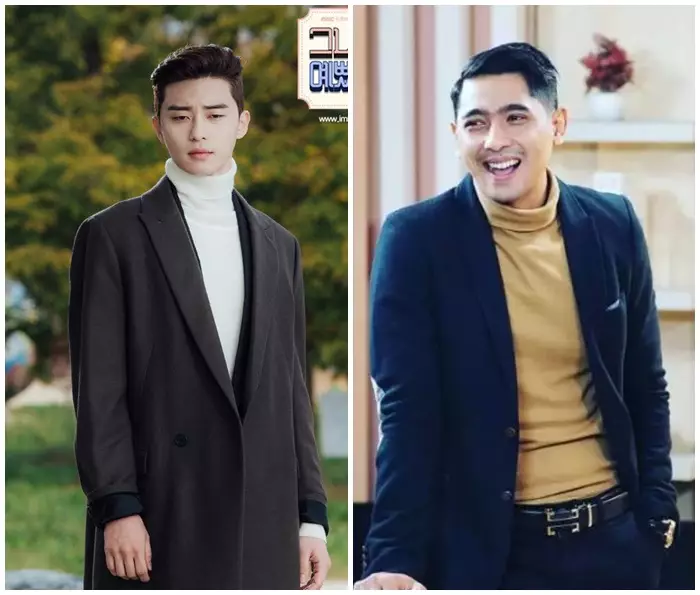 outfit pemain Ikatan Cinta mirip drama Korea © 2021 brilio.net