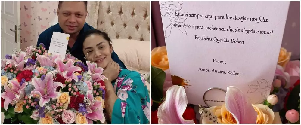 surat cinta seleb di bunga © 2021 brilio.net