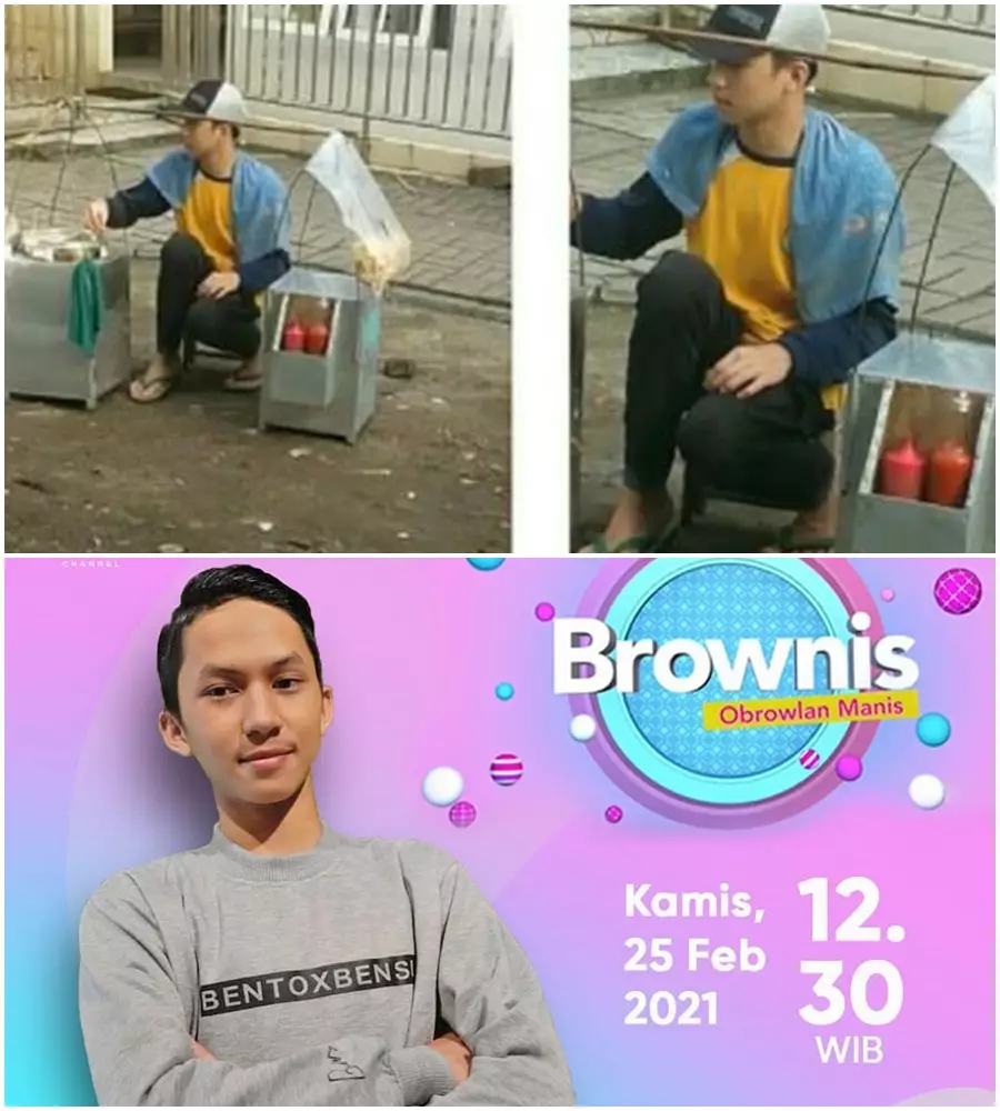 tukang bakso viral © 2021 brilio.net