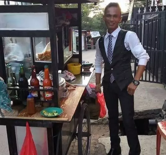 tukang bakso viral © 2021 brilio.net