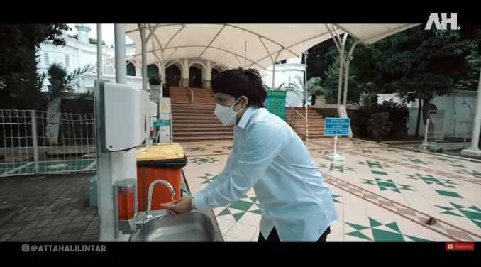 Atta Halilintar survey lokasi akad © 2021 brilio.net Atta Halilintar survey lokasi akad © 2021 brilio.net