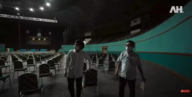 Atta Halilintar survey lokasi akad © 2021 brilio.net Atta Halilintar survey lokasi akad © 2021 brilio.net