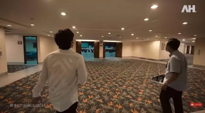 Atta Halilintar survey lokasi akad © 2021 brilio.net Atta Halilintar survey lokasi akad © 2021 brilio.net