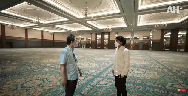 Atta Halilintar survey lokasi akad © 2021 brilio.net Atta Halilintar survey lokasi akad © 2021 brilio.net