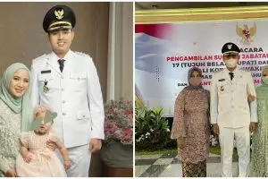 10 Momen pelantikan suami Chacha Frederica sebagai bupati Kendal