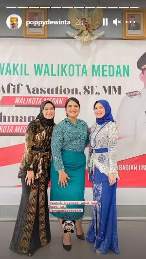 Momen Kahiyang Ayu dampingi suami pelantikan © Instagram Momen Kahiyang Ayu dampingi suami pelantikan © Instagram