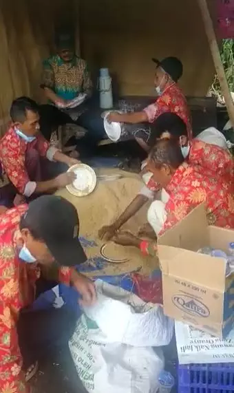 cuci piring pakai serbuk kayu TikTok