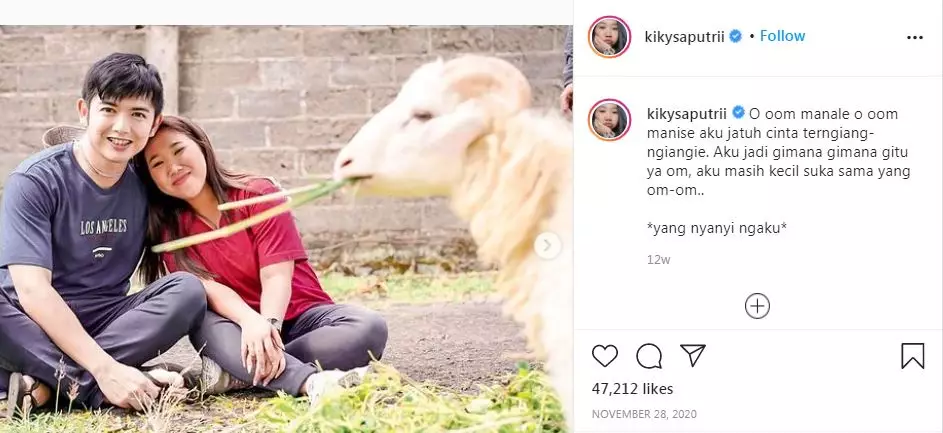 10 Gombalan mesra Kiky Saputri istimewa 10 Gombalan mesra Kiky Saputri istimewa