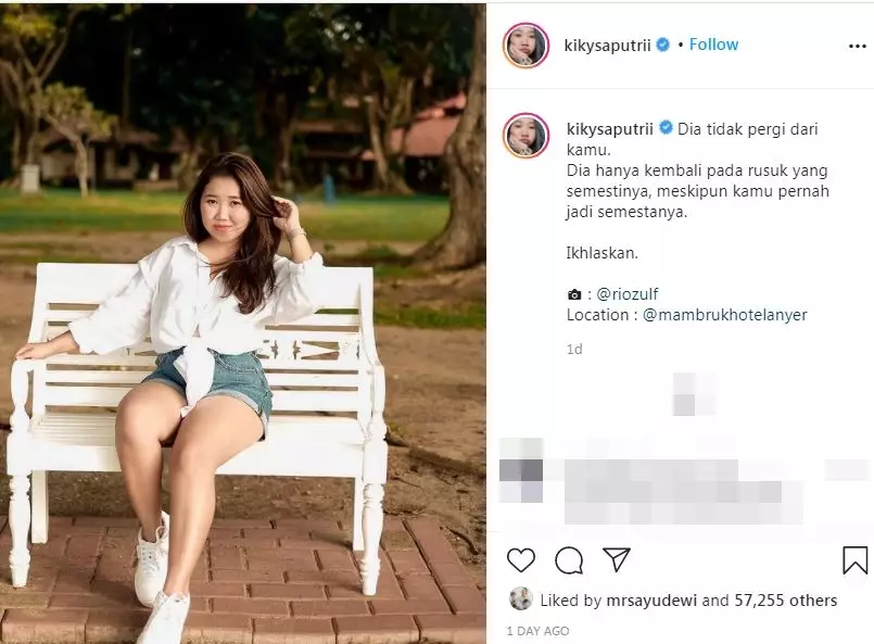 10 Gombalan mesra Kiky Saputri istimewa 10 Gombalan mesra Kiky Saputri istimewa