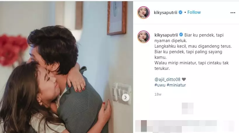 10 Gombalan mesra Kiky Saputri istimewa 10 Gombalan mesra Kiky Saputri istimewa