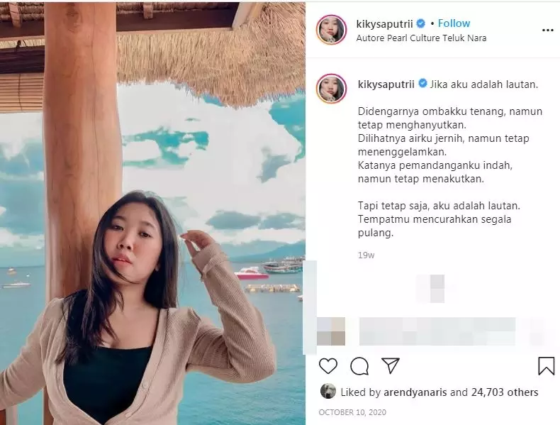 10 Gombalan mesra Kiky Saputri istimewa 10 Gombalan mesra Kiky Saputri istimewa