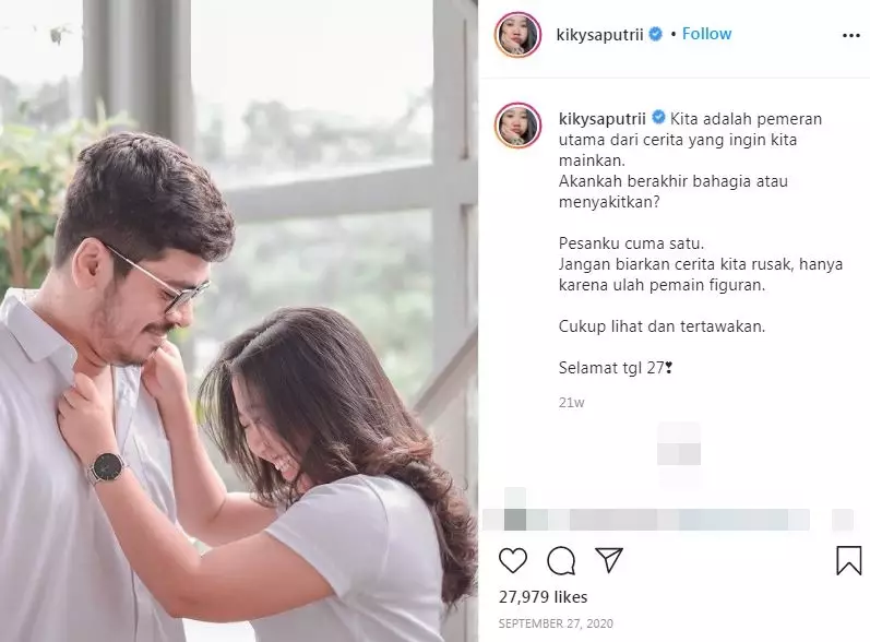 10 Gombalan mesra Kiky Saputri istimewa 10 Gombalan mesra Kiky Saputri istimewa