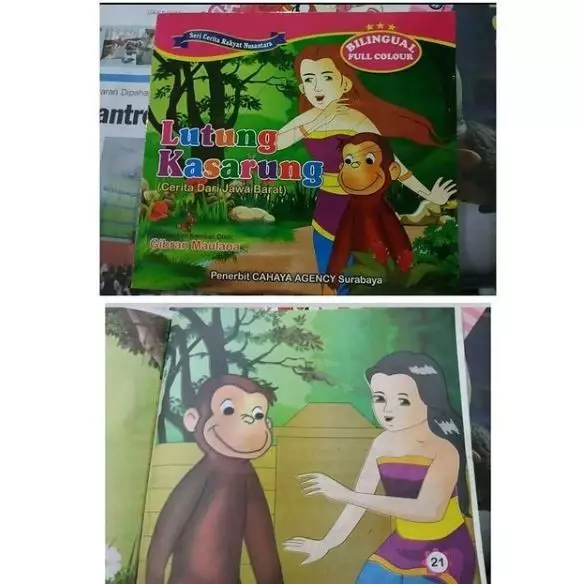 keanehan pada gambar Berbagai sumber