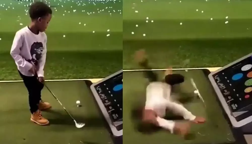 Kelakuan kocak bocil istimewa