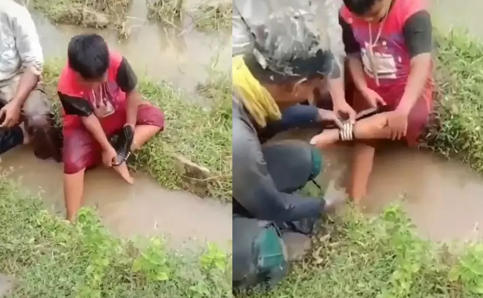 Kelakuan kocak bocil istimewa