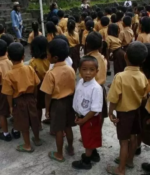 Kelakuan kocak bocil istimewa