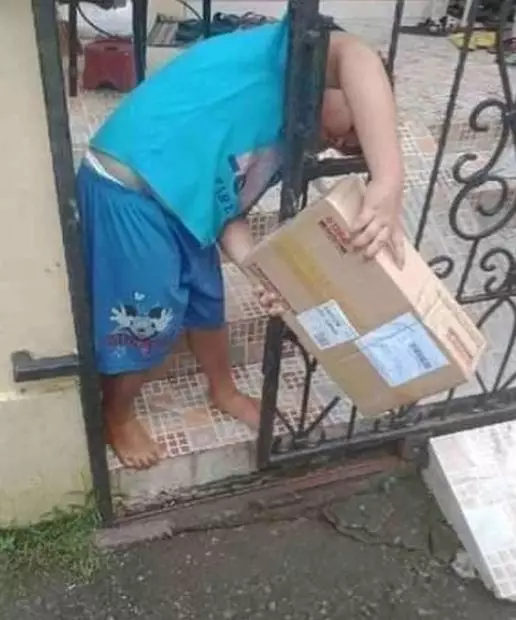 Kelakuan kocak bocil istimewa