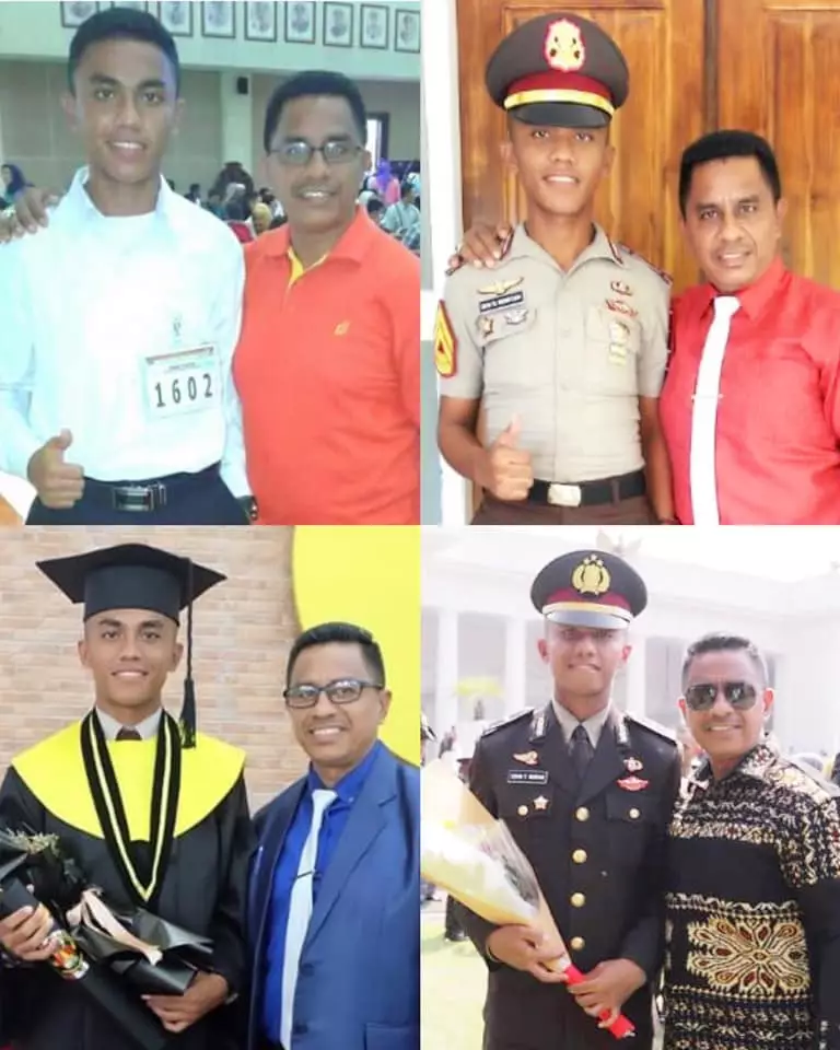 potret kapolsek termuda dalam sejarah Facebook