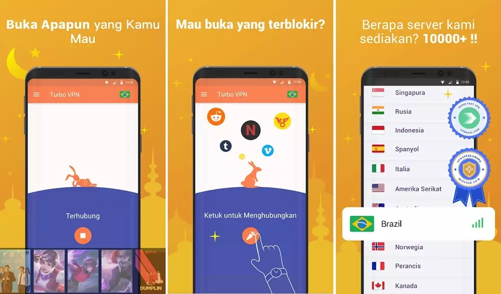 7 Aplikasi pembuka blokir situs © 2021 brilio.net