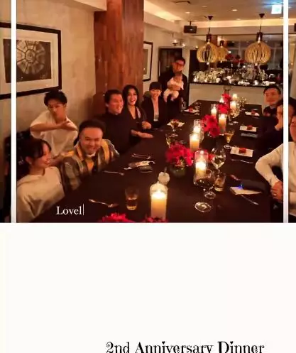 dinner Syahrini anniv ke-2 © Instagram