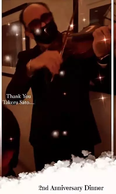 dinner Syahrini anniv ke-2 © Instagram