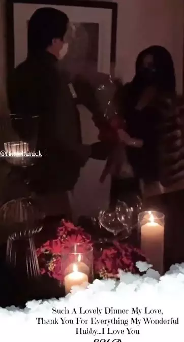 dinner Syahrini anniv ke-2 © Instagram