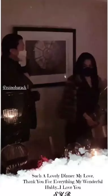 dinner Syahrini anniv ke-2 © Instagram