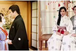 8 Momen dinner Syahrini dan Reino Barack rayakan anniversary, romantis