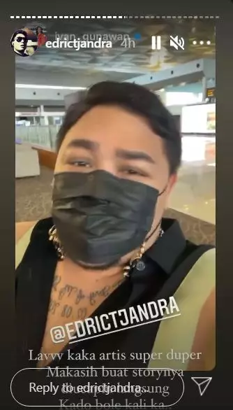 transformasi Edric Tjandra © Instagram transformasi Edric Tjandra © Instagram