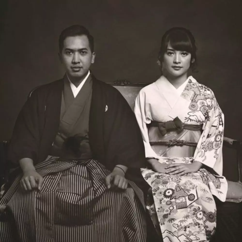 Potret pasangan seleb dalam balutan Kimono Instagram