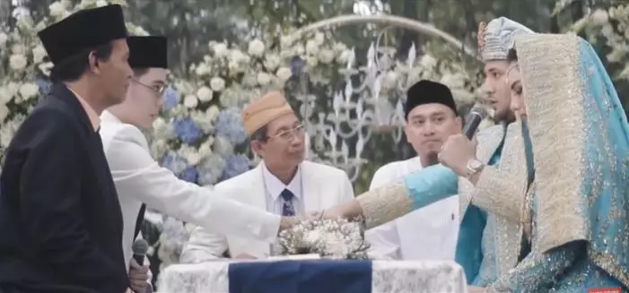 ultah pernikahan Irish Ammar © YouTube