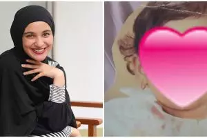 10 Potret masa kecil Shireen Sungkar ini bak kembar dengan putrinya