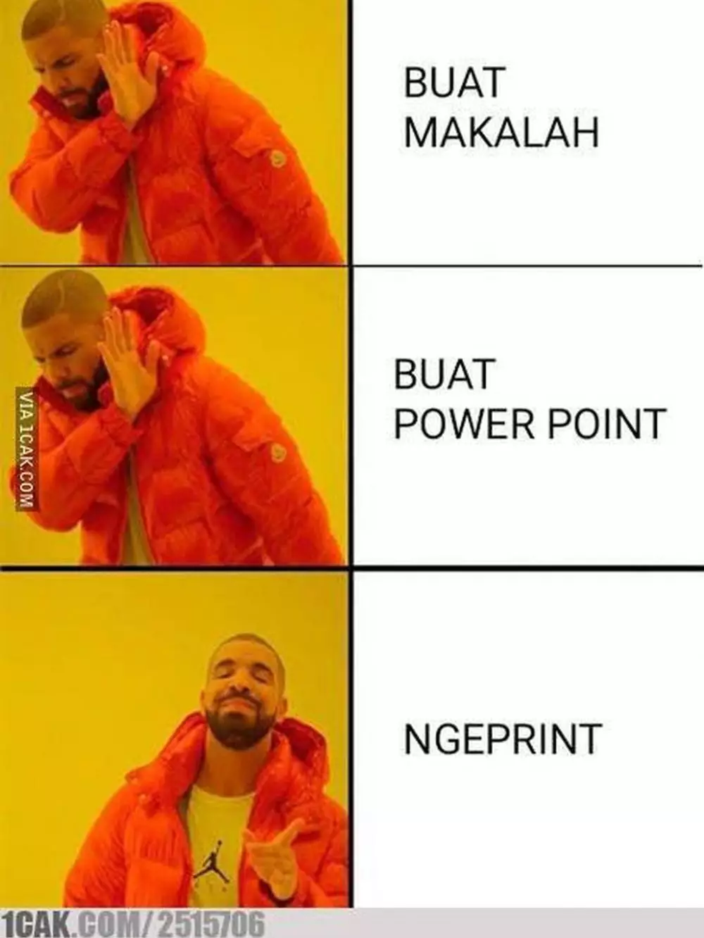 meme bikin tugas kelompok © Berbagai Sumber