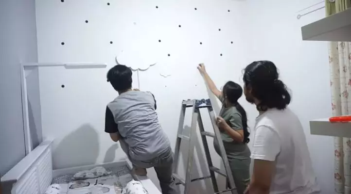 kamar anak Ana Riana © YouTube kamar anak Ana Riana © YouTube