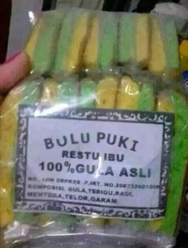 Nama makanan bikin berkenyit © berbagai sumber