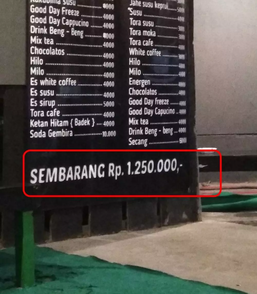 Nama makanan bikin berkenyit © berbagai sumber