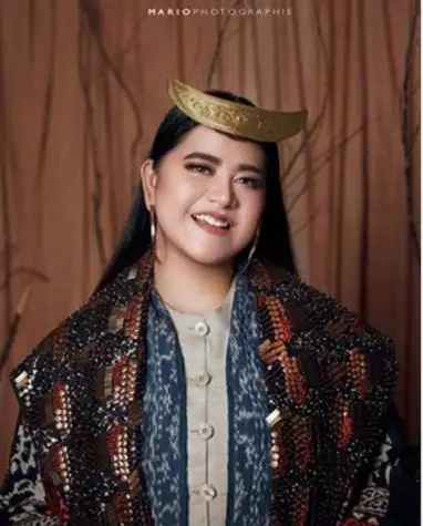 Kahiyang Ayu kain etnik © 2021 brilio.net