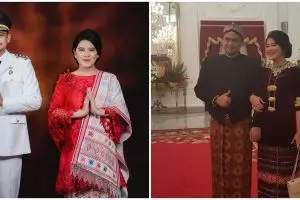 10 Potret Kahiyang Ayu pakai kain etnik, penampilannya curi perhatian