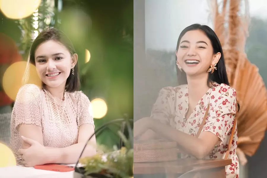 Beda gaya Amanda Manopo dan Glenca Chysara © Instagram Beda gaya Amanda Manopo dan Glenca Chysara © Instagram