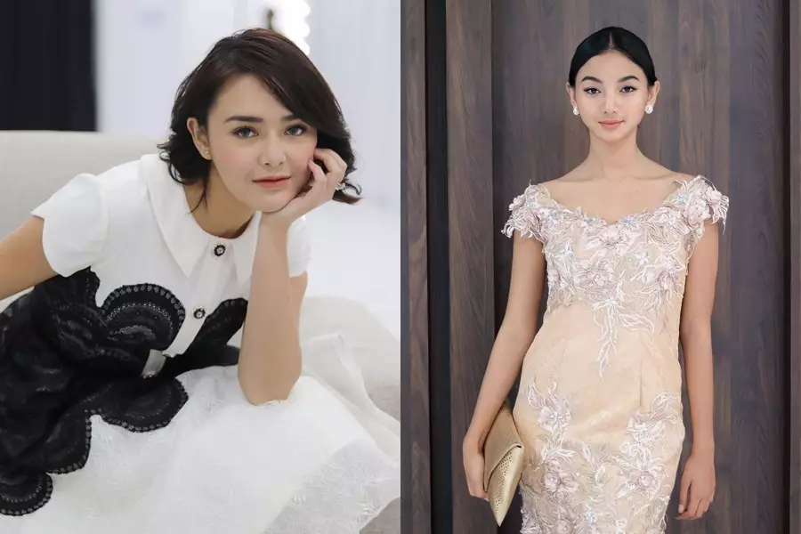 Beda gaya Amanda Manopo dan Glenca Chysara © Instagram Beda gaya Amanda Manopo dan Glenca Chysara © Instagram