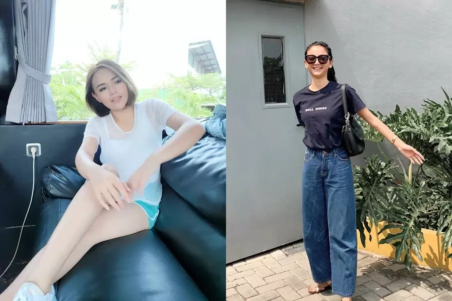 Beda gaya Amanda Manopo dan Glenca Chysara © Instagram Beda gaya Amanda Manopo dan Glenca Chysara © Instagram