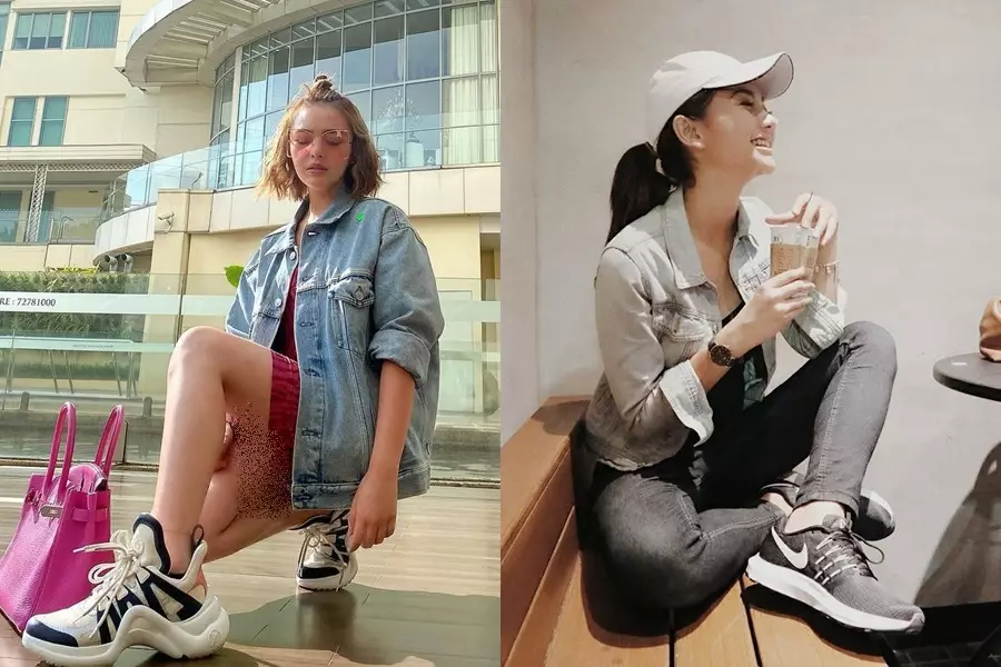 Beda gaya Amanda Manopo dan Glenca Chysara © Instagram Beda gaya Amanda Manopo dan Glenca Chysara © Instagram