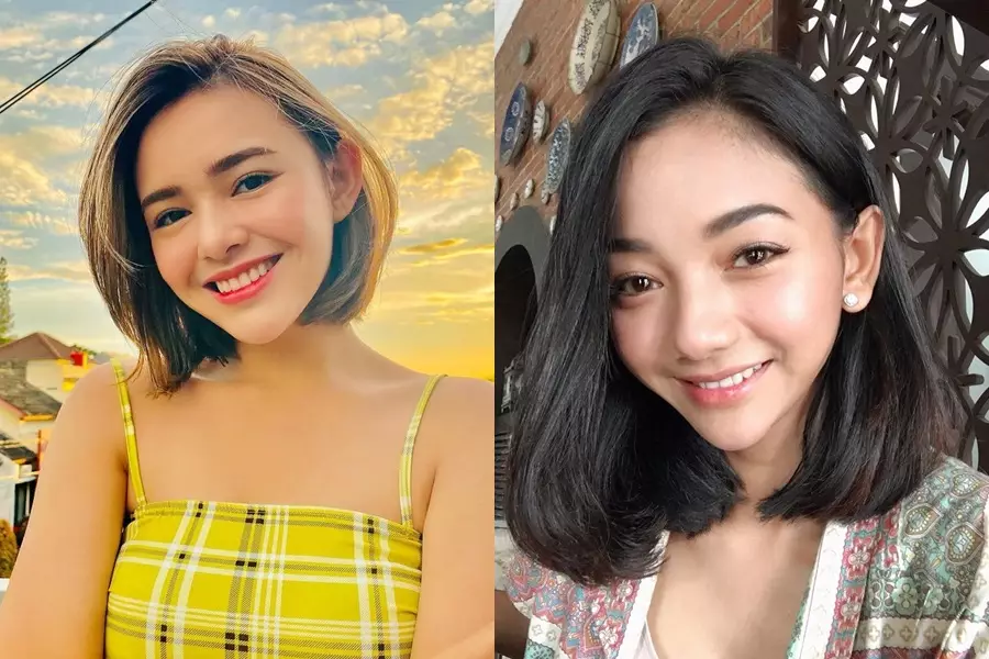 Beda gaya Amanda Manopo dan Glenca Chysara © Instagram Beda gaya Amanda Manopo dan Glenca Chysara © Instagram