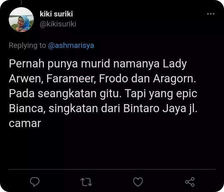 keunikan di balik nama © berbagai sumber