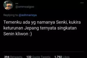 Unik, 'teka-teki' di balik 10 nama warga +62 ini bikin senyum