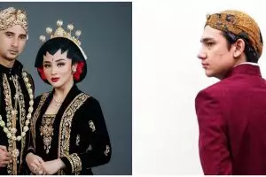 Momen 8 seleb blasteran pakai blangkon, auranya terpancar