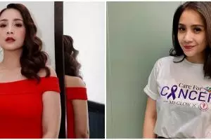 Biasa glamor, 10 momen Nagita Slavina pakai makeup di bawah Rp 50 ribu