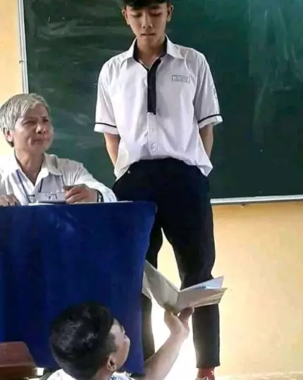 kelakuan murid depan kelas © Instagram kelakuan murid depan kelas © Instagram