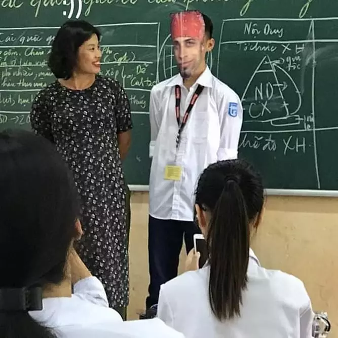 kelakuan murid depan kelas © Instagram kelakuan murid depan kelas © Instagram