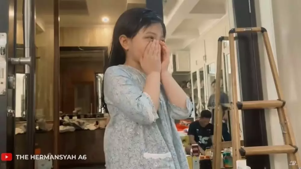 momen Arsy sembuh  © YouTube